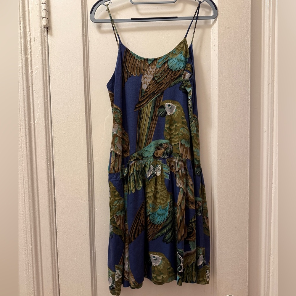 VINTAGE Cotton Tropical Sundress